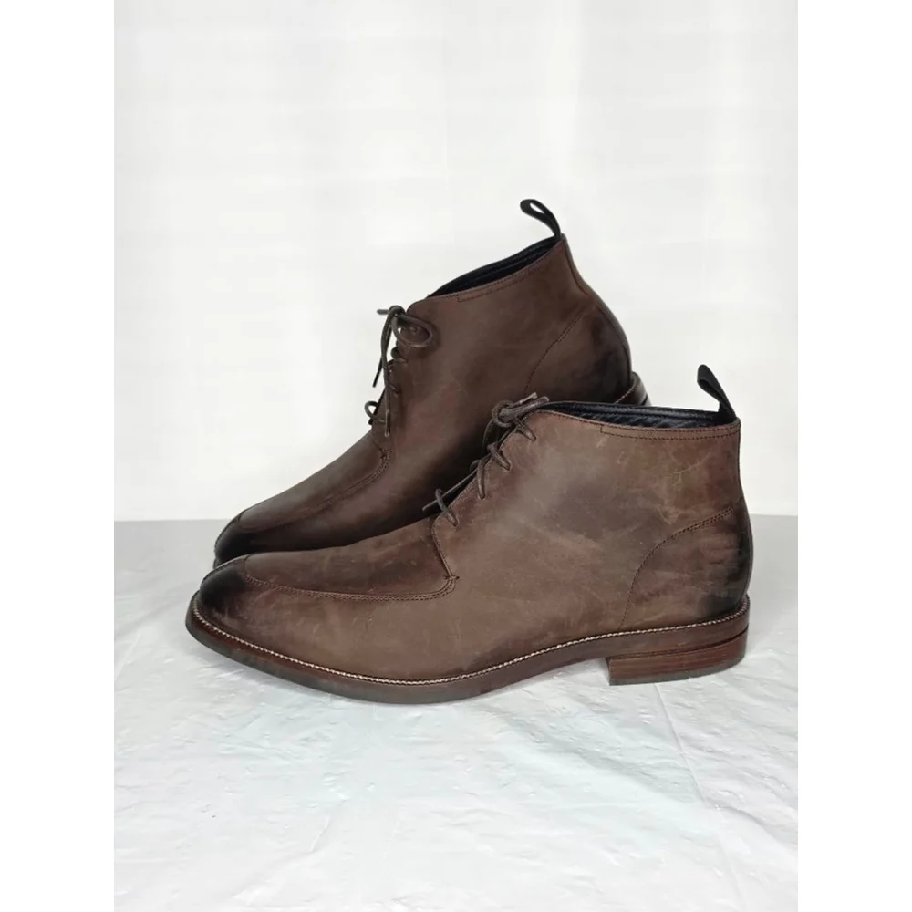 Cole Haan Brown Leather Chukka Boots Men’s Size 10